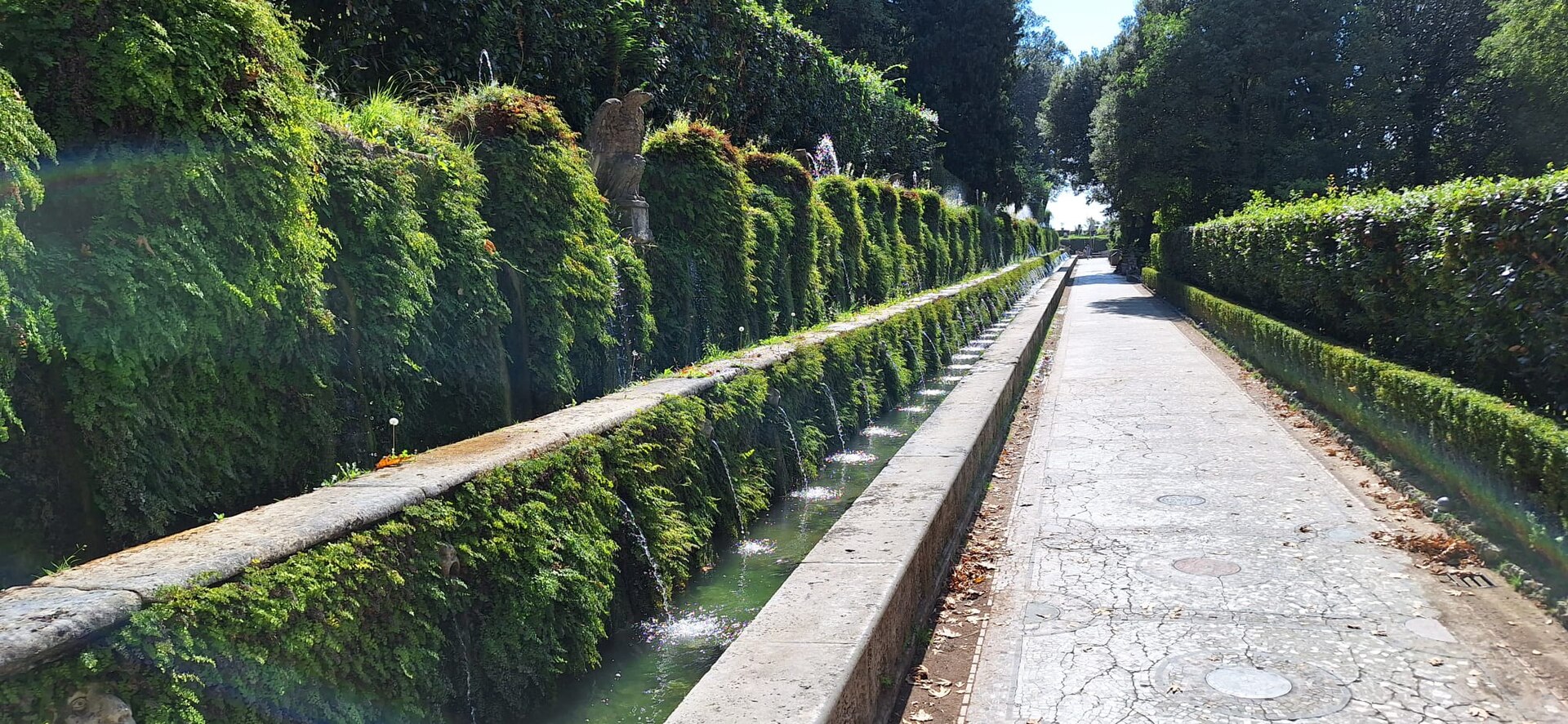 The hundred fountains   Villa d Este